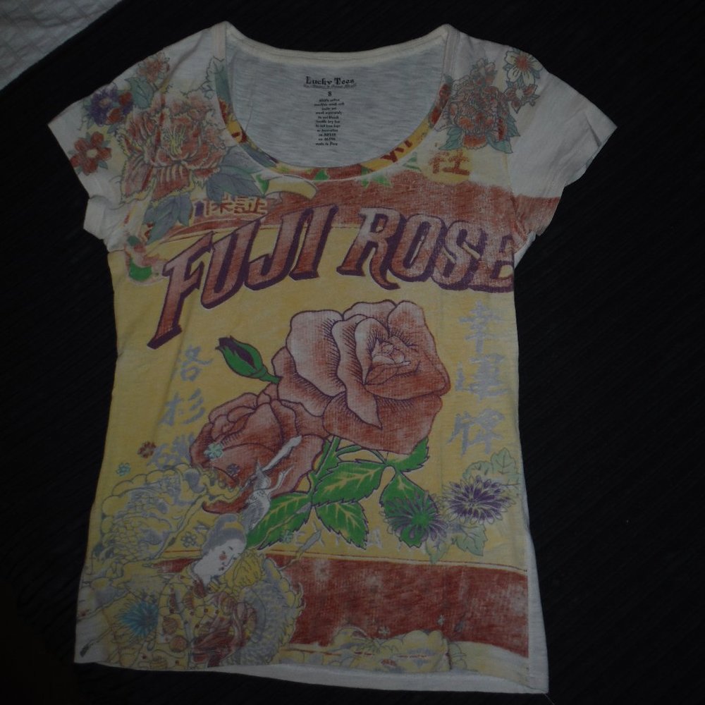 LUCKY BRAND tee Sz Medium